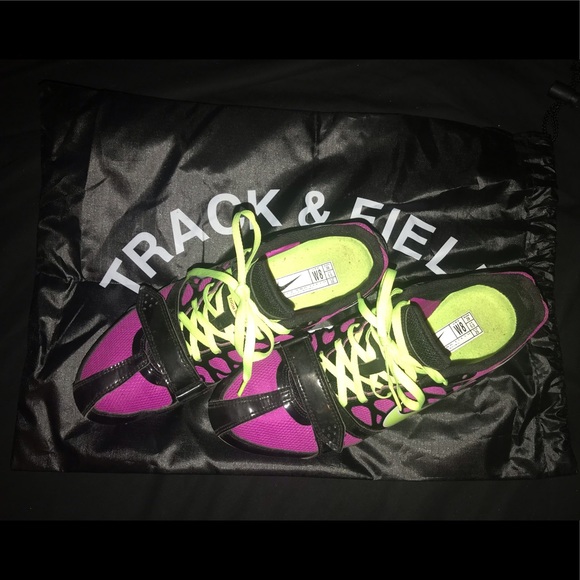 NIKE track & field Shoes w/ Tote - Picture 3 of 5